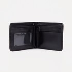 Портмоне без застёжки, цвет чёрный - фото 24439824