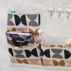 Органайзер подвесной с карманами Доляна «Песок», 3 отделения, 33×34 см - фото 24336252