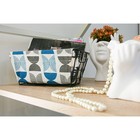 Корзинка для хранения Доляна «Песок», 25,5×15,5×12 см, цвет голубой - Фото 6