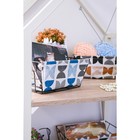 Корзинка для хранения Доляна «Песок», 25,5×15,5×12 см, цвет голубой - Фото 7