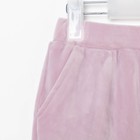 Костюм детский (толстовка, брюки) KAFTAN "Basic line" размер 32 (110-116см), лиловый - Фото 8