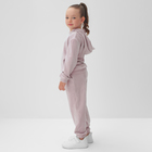 Костюм детский (толстовка, брюки) KAFTAN "Basic line" размер 32 (110-116см), лиловый - Фото 3