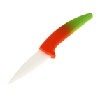Нож керамический "Градиент" лезвие 7,5 см, цвет оранжевый - Фото 1