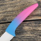 Нож керамический "Градиент" лезвие 10 см, цвет голубой - Фото 4