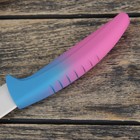 Нож керамический "Градиент" лезвие 12,5 см, цвет голубой - Фото 5
