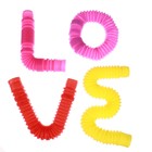 Игрушка-антистресс Pop Tubes, набор 4 шт., цвета МИКС - фото 24475586