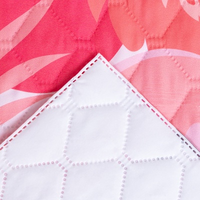 Покрывало 1.5-спальное «Этель» Flamingo garden, 145×210 см, микрофибра