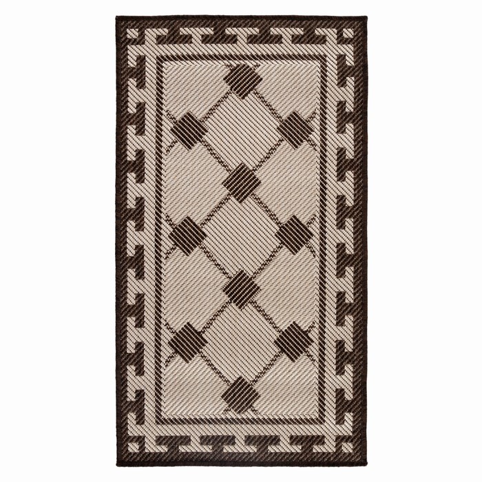 Ковер Циновка прямоугольный 60х110см, sz1478/a4/11, ПП100%, джут - Фото 1