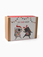 Набор подарочный Этель "Твой набор" полотенце 50х90см,30х60см и аксс (5 предм) - фото 809334032