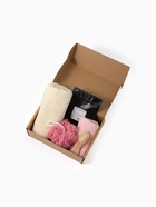 Новогодний подарочный набор "Хэппи нью йеар" полотенце 50х90см,30х60см и аксессуары (5 предм) - фото 809334034