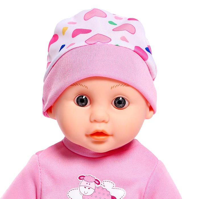 Пупс мягконабивной «Мой малыш» со звуком 52009