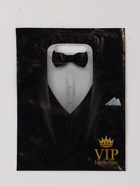 Пакет подарочный «Смокинг VIP», полиэтиленовый, с вырубной ручкой, 30×40 см, 50 мкм - Фото 3