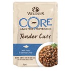Влажный корм CORE TENDER CUTS для кошек тунец, нарезка в соусе, пауч, 85 г - фото 301182253