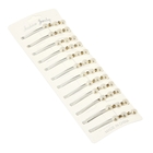 невидимка для волос набор 6 пар жемчужины - Фото 2