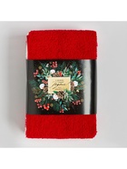 Набор новогодних махровых полотенец «Этель. Всё сбудется» 30×30 см - 3 шт., хлопок 100% - Фото 8