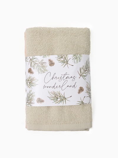 Набор махровых полотенец Этель Wonderland 30х30 см-3шт, 340гр/м2, 100% хлопок