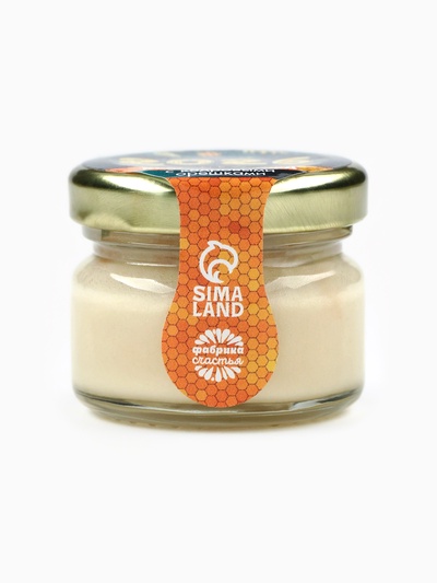 Крем-мёд «С новым 2026 годом», вкус: кедровый орех, 30 г