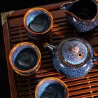 УЦЕНКА Набор для чайной церемонии керамический «Гунфу», 9 предметов: чайник 150 мл, 6 чашек 50 мл, чихай, сито - Фото 2