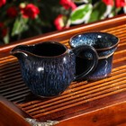 УЦЕНКА Набор для чайной церемонии керамический «Гунфу», 9 предметов: чайник 150 мл, 6 чашек 50 мл, чихай, сито - Фото 5