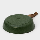 Сковорода Доляна «Форест», d=28 см, стеклянная крышка, съёмная ручка, антипригарное покрытие - Фото 7