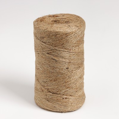 Шпагат джутовый Доляна, двухниточный, 1.12 ктекс, 312 м