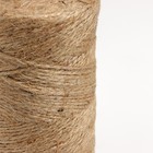 Шпагат джутовый Доляна, двухниточный, 1.12 ктекс, 312 м - Фото 2