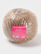 Шпагат джутовый Доляна, двухниточный, 1.12 ктекс, 500 м - Фото 7