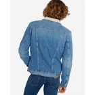 Джинсовая куртка Wrangler 124MJ SHERPA мужская, размер 44-46 (W4MSUG10K) - Фото 2