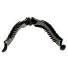 Банан для волос "Пятнышки" цветной 10 см волна - Фото 3