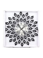 Часы настенные, серия: Ажур,"Завитки с листочками", плавный ход, d-58 см, циферблат 22 см  (артикул 834703)  большой выбор товаров оптом и в розницу по низким ценам с доставкой