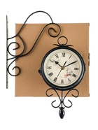 Часы настенные двойные, серия: Садовые, "Весеннее настроение", плавный ход, d=14.5 см, 30 х 48 см - фото 809204334