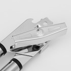 Нож консервный Доляна «Помощник», 20 см, цвет чёрный - Фото 7