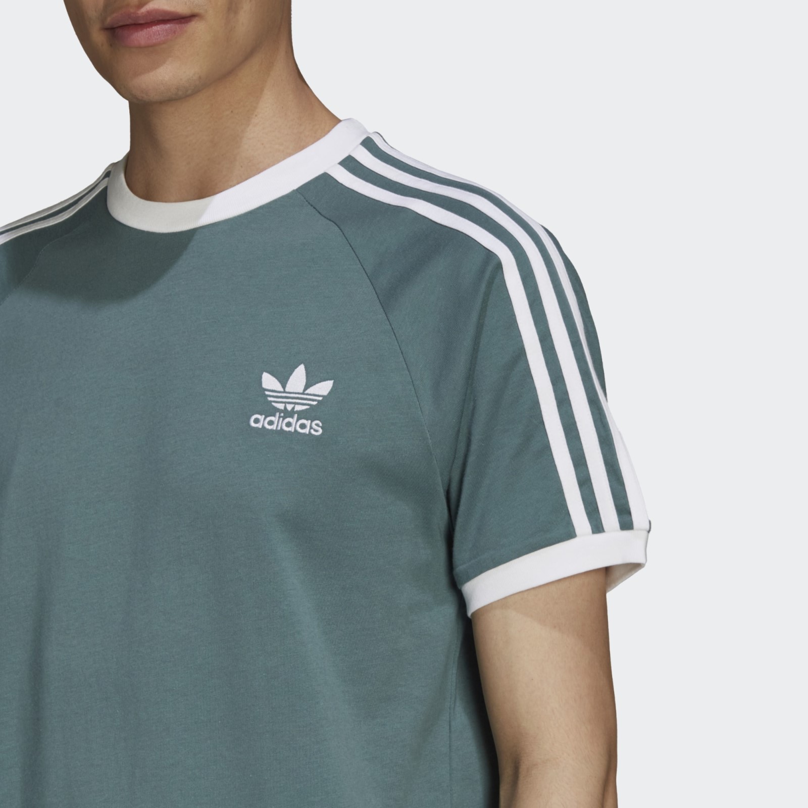 Three store stripes tee