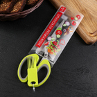 Ножницы кухонные для зелени Доляна «Кольца», 19 см, цвет МИКС - Фото 6