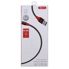 Кабель BYZ BL-683i, USB - Lightning, 2.4 А, 1.2 м, тканевая оплетка, черный - фото 51780295 Кабель BYZ BL-683i, USB - Lightning, 2.4 А, 1.2 м, тканевая оплетка, черный - фото 51780295