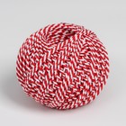 Шпагат хлопчатобумажный, 60 м, цвет МИКС - Фото 1