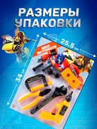 Игровой набор инструментов «Мастер», 9 предметов - Фото 4