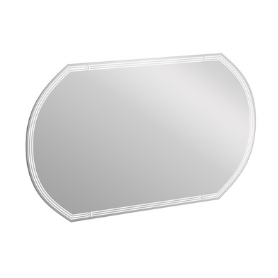 Зеркало овальное с подсветкой Cersanit LED 090 Design, с антизапотеванием, 1000×600 мм