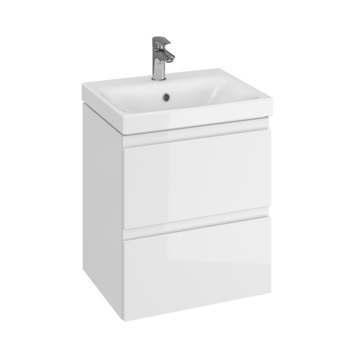 Тумба под раковину Cersanit MODUO 50 для MODUO 50, подвесная, белый