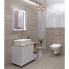 Тумба под раковину Cersanit MODUO 80 для MODUO 80, подвесная, белый - Фото 3
