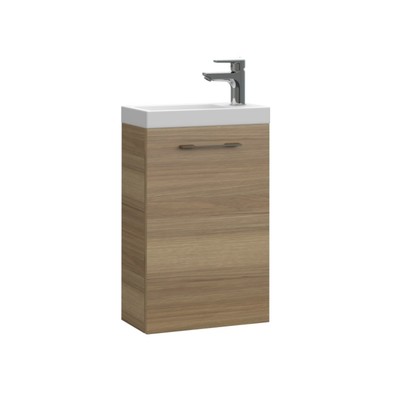 Тумба под раковину Cersanit LARA 40 для COMO 40, подвесная, орех
