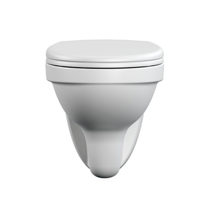 Унитаз подвесной Cersanit DELFI, сиденье термопласт с микролифтом, белый