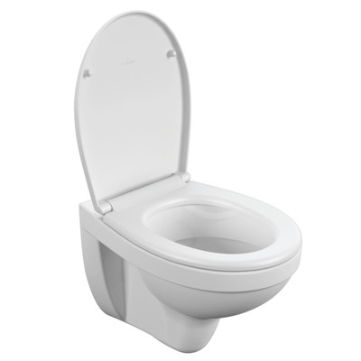 Унитаз подвесной Cersanit DELFI, сиденье термопласт с микролифтом, белый