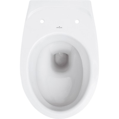 Унитаз подвесной Cersanit DELFI, сиденье термопласт с микролифтом, белый