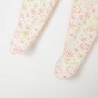 Ползунки для девочки, цвет экрю/цветы, рост 68 см 7528164