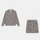 Пижама (шорты, жакет) KAFTAN, белый, р.48-50 - фото 25318580