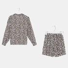 Пижама (шорты, жакет) KAFTAN, белый, р.48-50 - фото 25318583