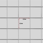 Сетка торговая 60×200 см, окантовка 6 мм, пруток - 4 мм, белая - Фото 3