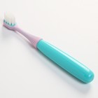 Детская зубная щетка, нейлон, цвет бирюзовый - фото 9480459