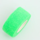 Бинт самофиксирующийся, 2,5 см, макс. растяжимость 4,5 м, салатовый - Фото 3